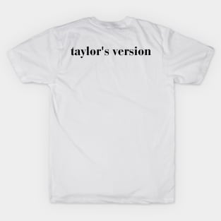 Taylor's Version Aesthetic T-Shirt